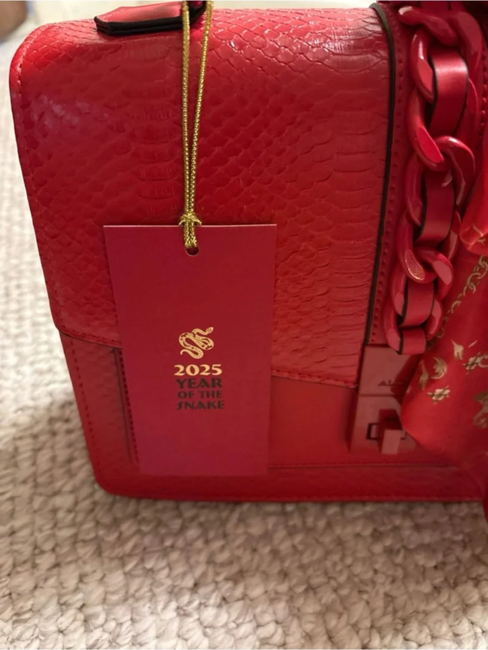 Aldo Chinese New Year / Year Of The Snake 2025 Purse Bag Lunar Year New Limited